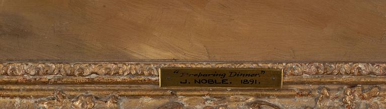 John Sargent Noble, attributed, Kitchen Duties.