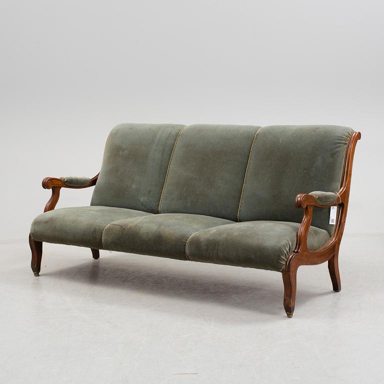 A set of 9 pieces of furniture, probably France and mid 19th century.