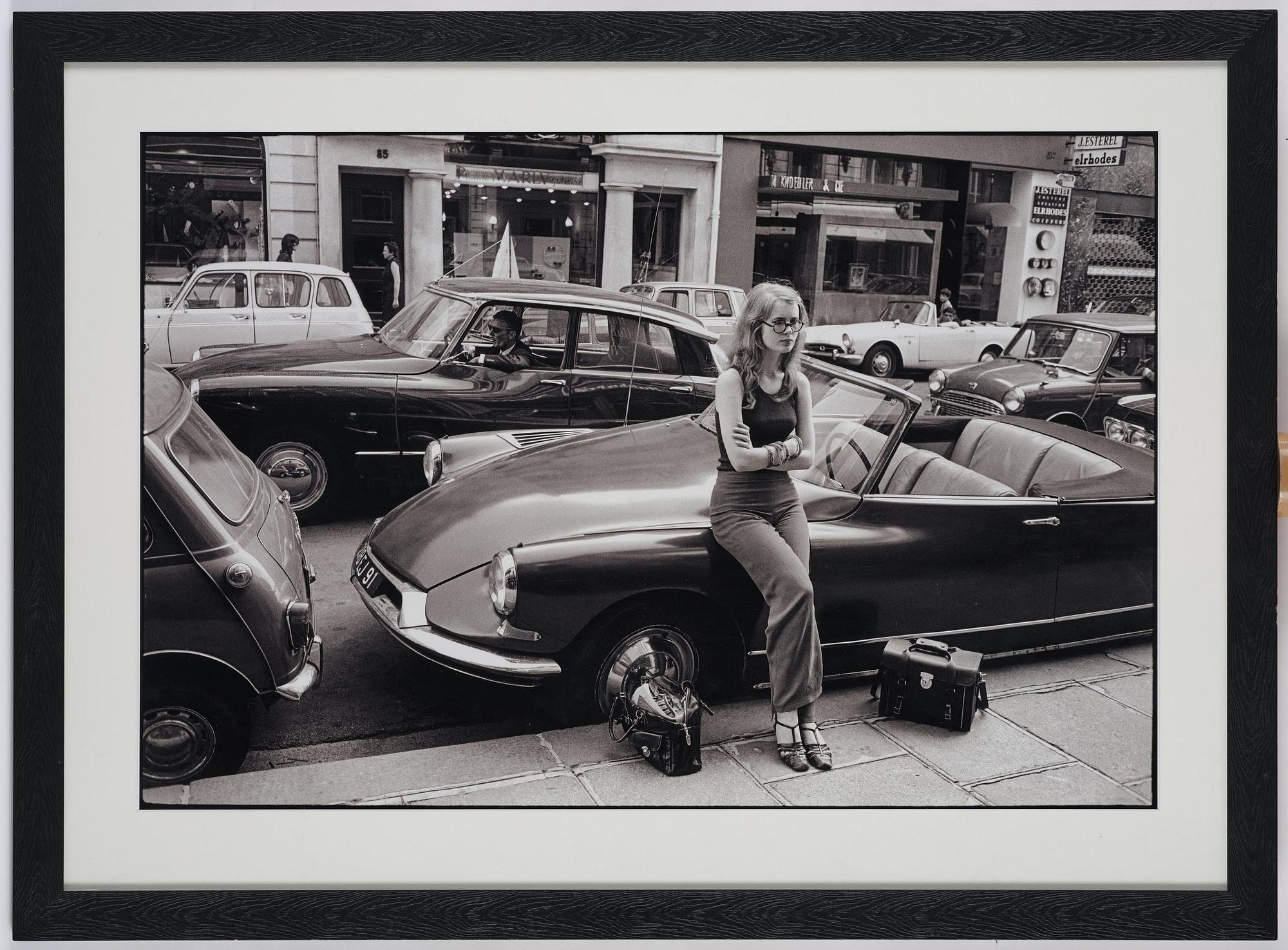 Carl Johan De Geer, "Marie-Louise Ekman i egna kläder, Paris 1967".
