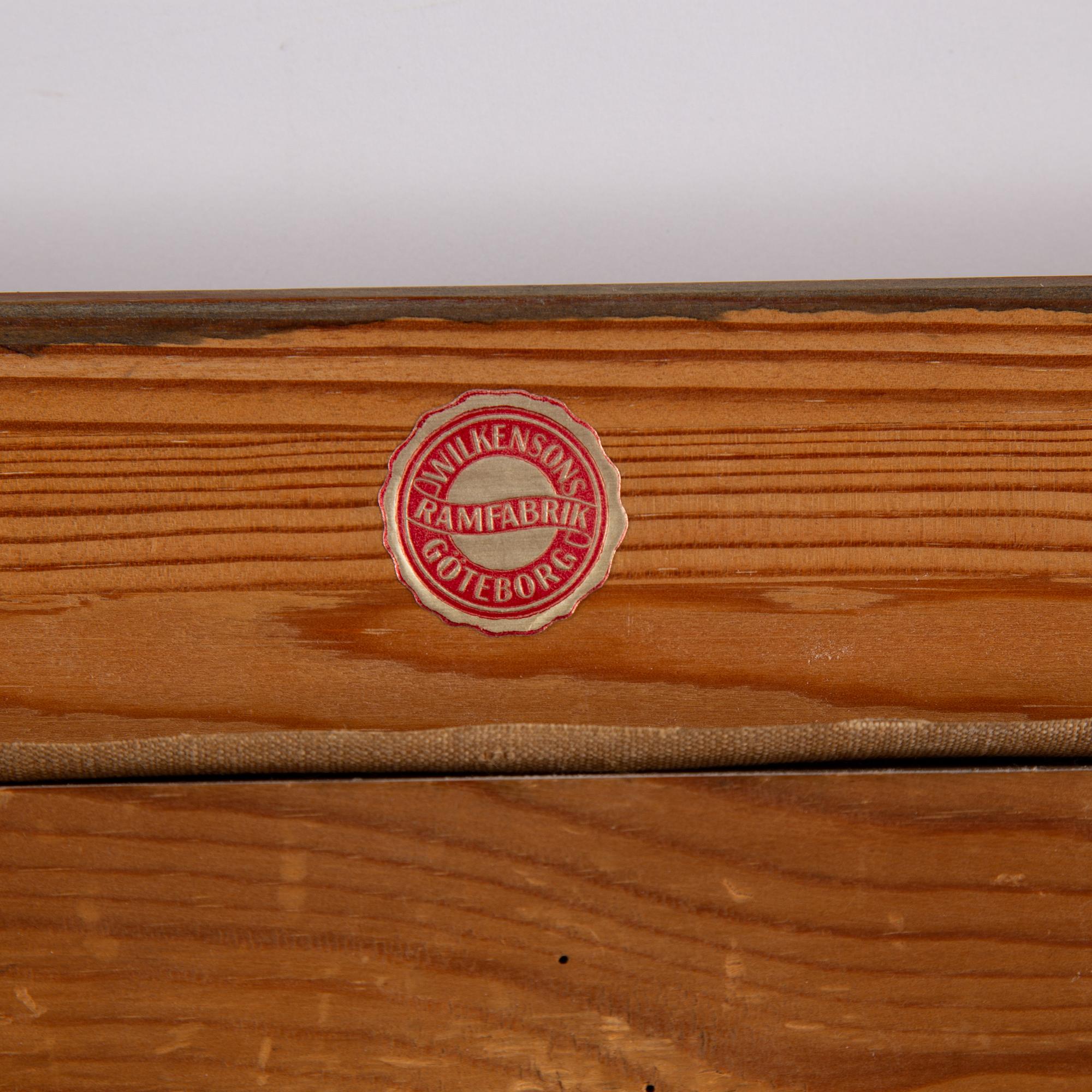 JOHAN ERICSON, oil on canvas, signed and dated 1923.