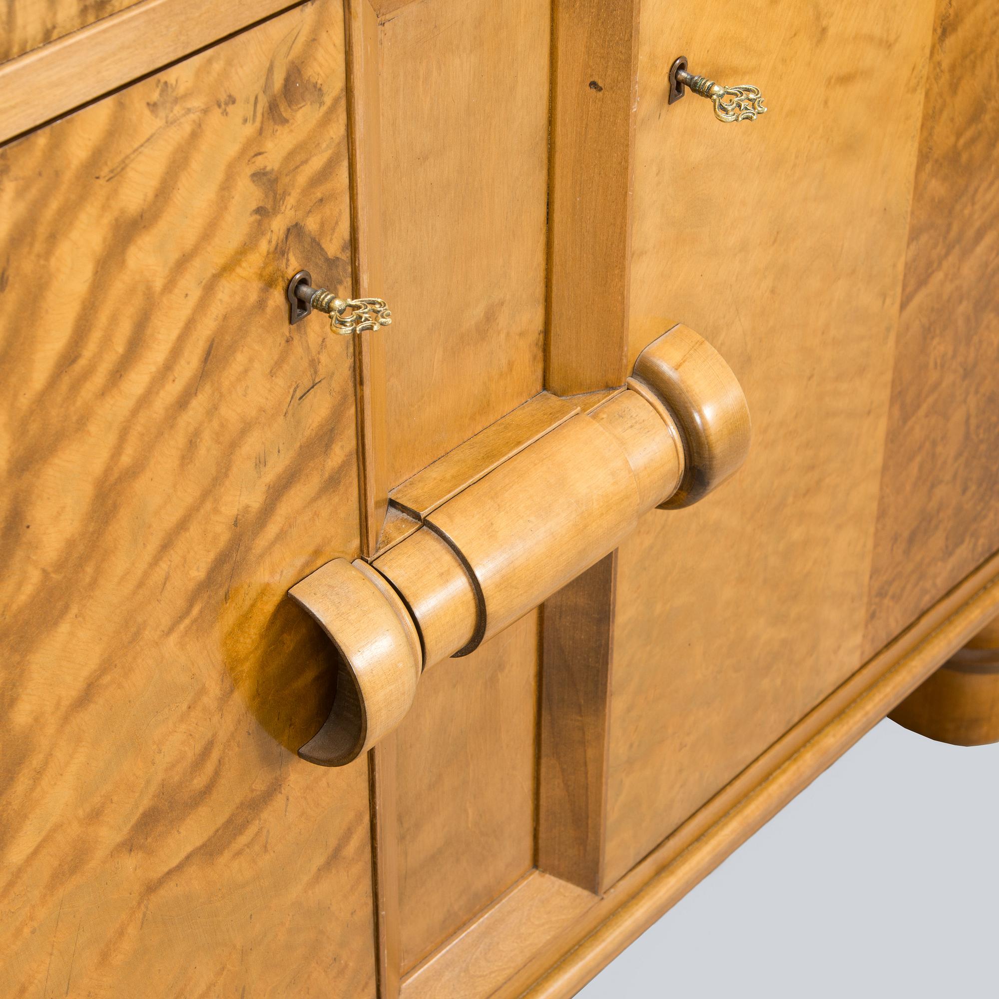 A late 1930s 'Paris' side board /cupboard model 290, Asko, Finland.