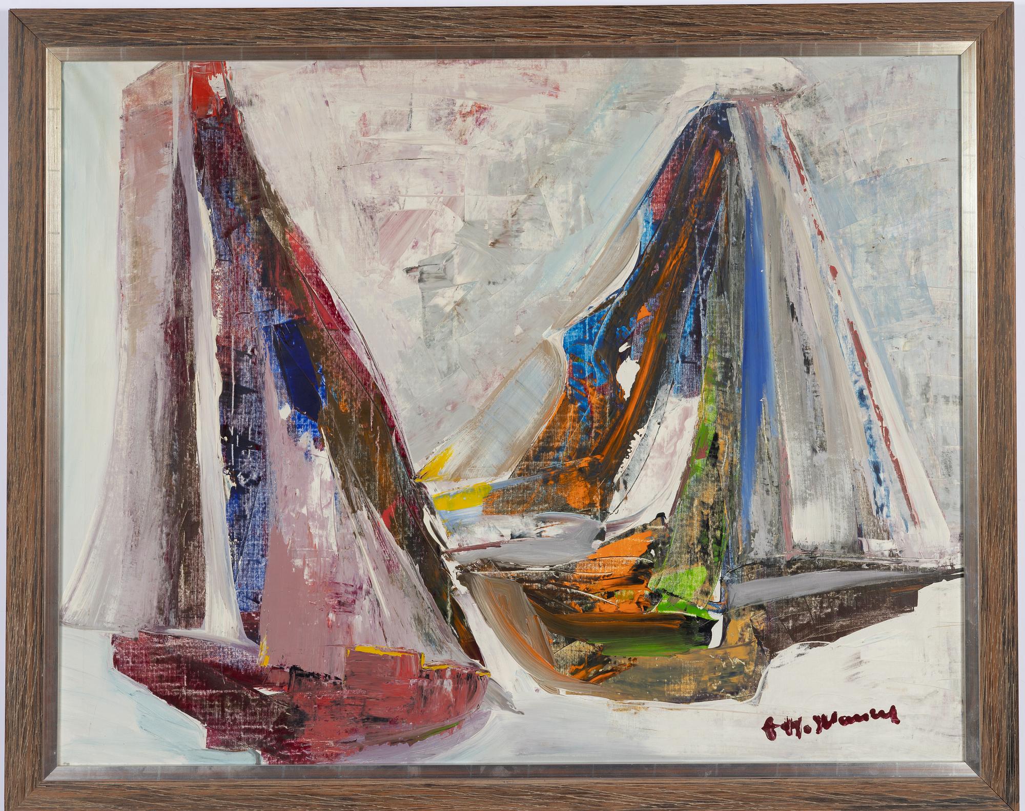 Helmut Mantel, Segelbåtar.