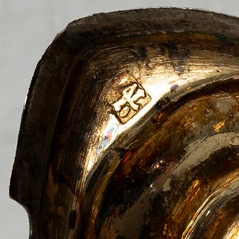 Dosor, 8 st, silver, Holland och England, mestadels 1800-tal.