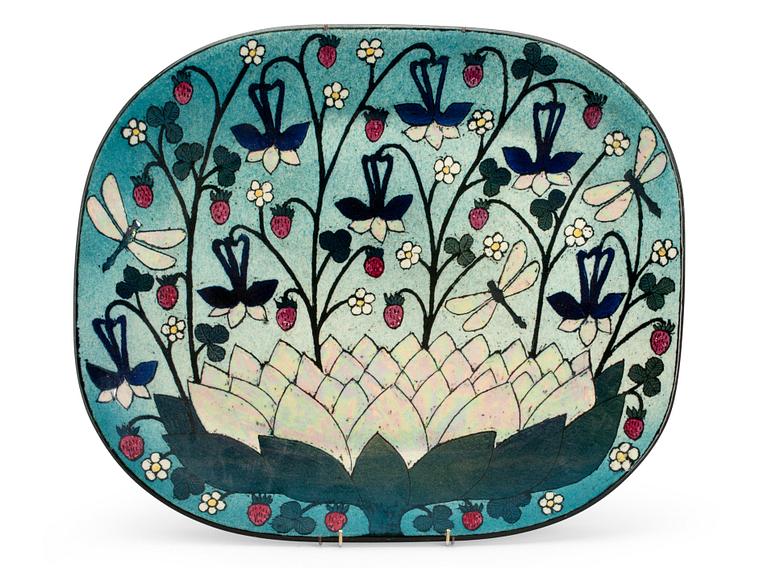 Birger Kaipiainen, A CERAMIC DISH.