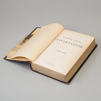 BOOKS, four volumes, 'Svenska Adelns Ättar-taflor', Gabriel Anrep, Norstedt, Stockholm, 1858-64.