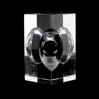 SKULPTUR, glas, Sven Palmqvist, Orrefors, 1900-talets andra hälft.