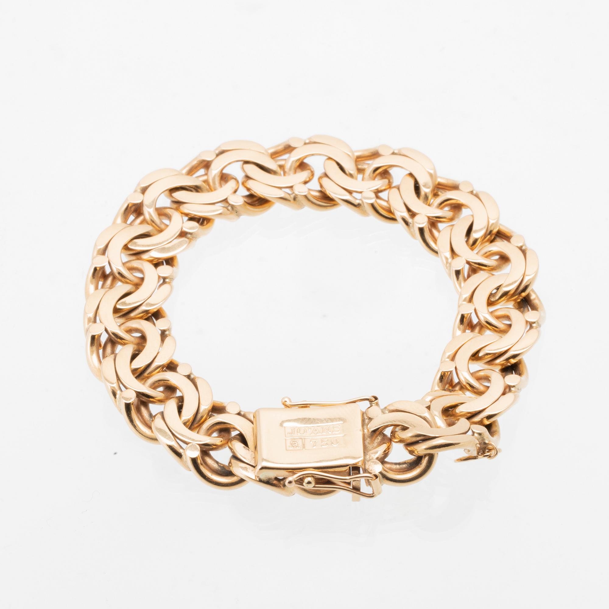 Armband Bismarck 18K guld.