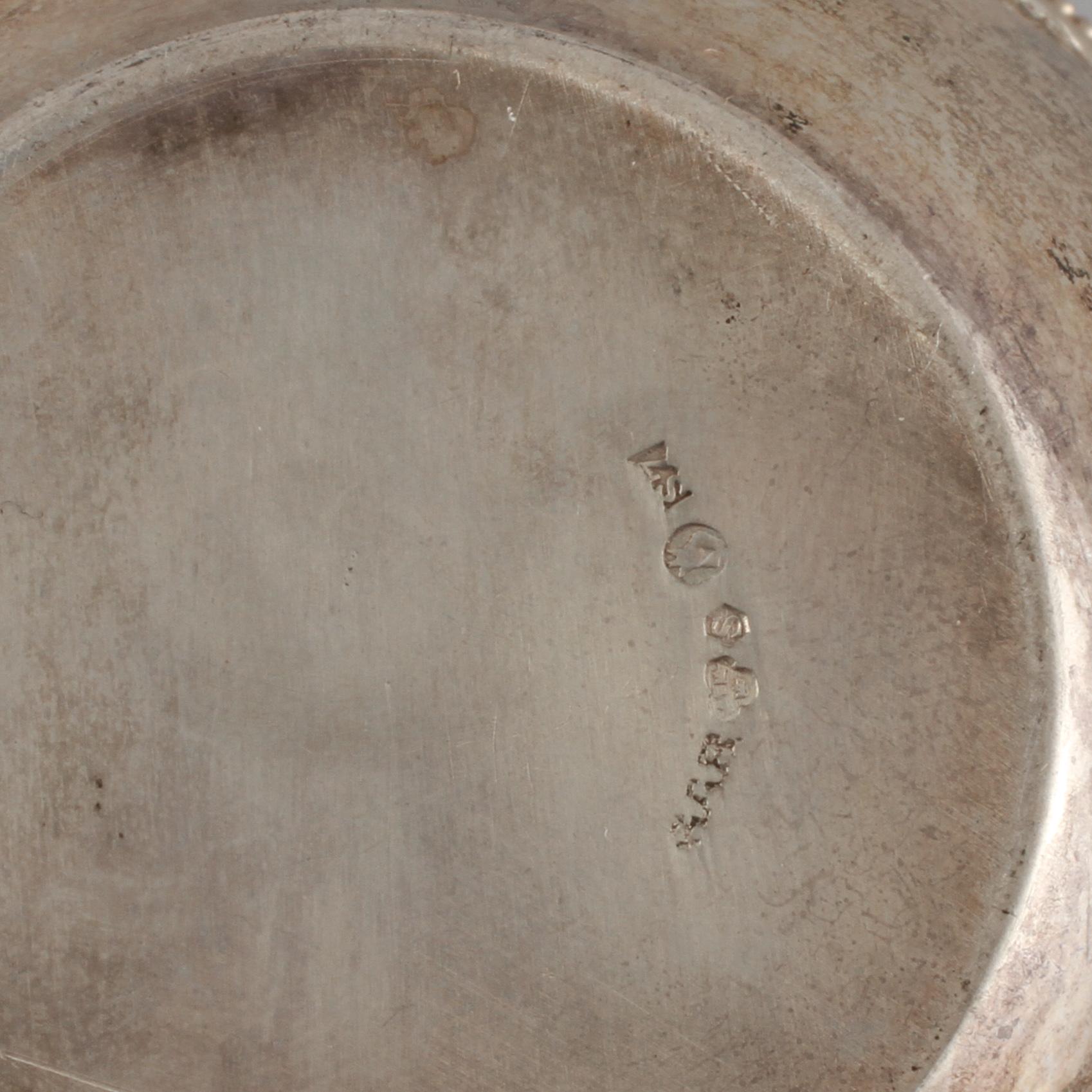 PARTI SILVER, 7 delar, Sverige samt Finland, 1800-talets slut samt 1900-talets första hälft. Total vikt 448 gram.
