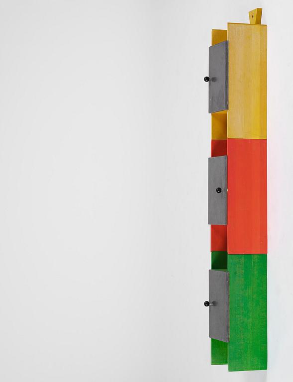 Thomas Sandell, a set of three "Bröllopsskåp" cabinets, ed. 200, Asplund, Stockholm, post 1990.