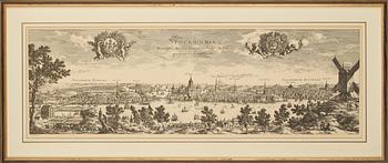 Adam Perelle · ADAM PERELLE, efter, ur "Suecia Antiqua et Hodierna", 1900-tal.