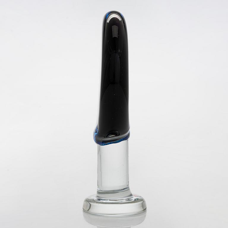 Oiva Toikka, glasskulptur, "Lollipop", signerad Oiva Toikka Nuutajärvi 2008 39/59.