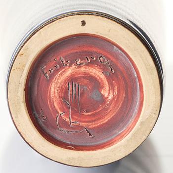 Berndt Friberg, a stoneware vase, Gustavsberg Studio, Sweden 1960.