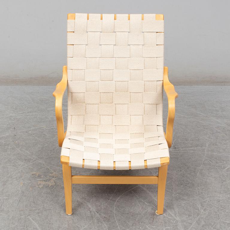 Armchair 'Eva' by Bruno Mathsson for Dux, late 20th or early 21th century.