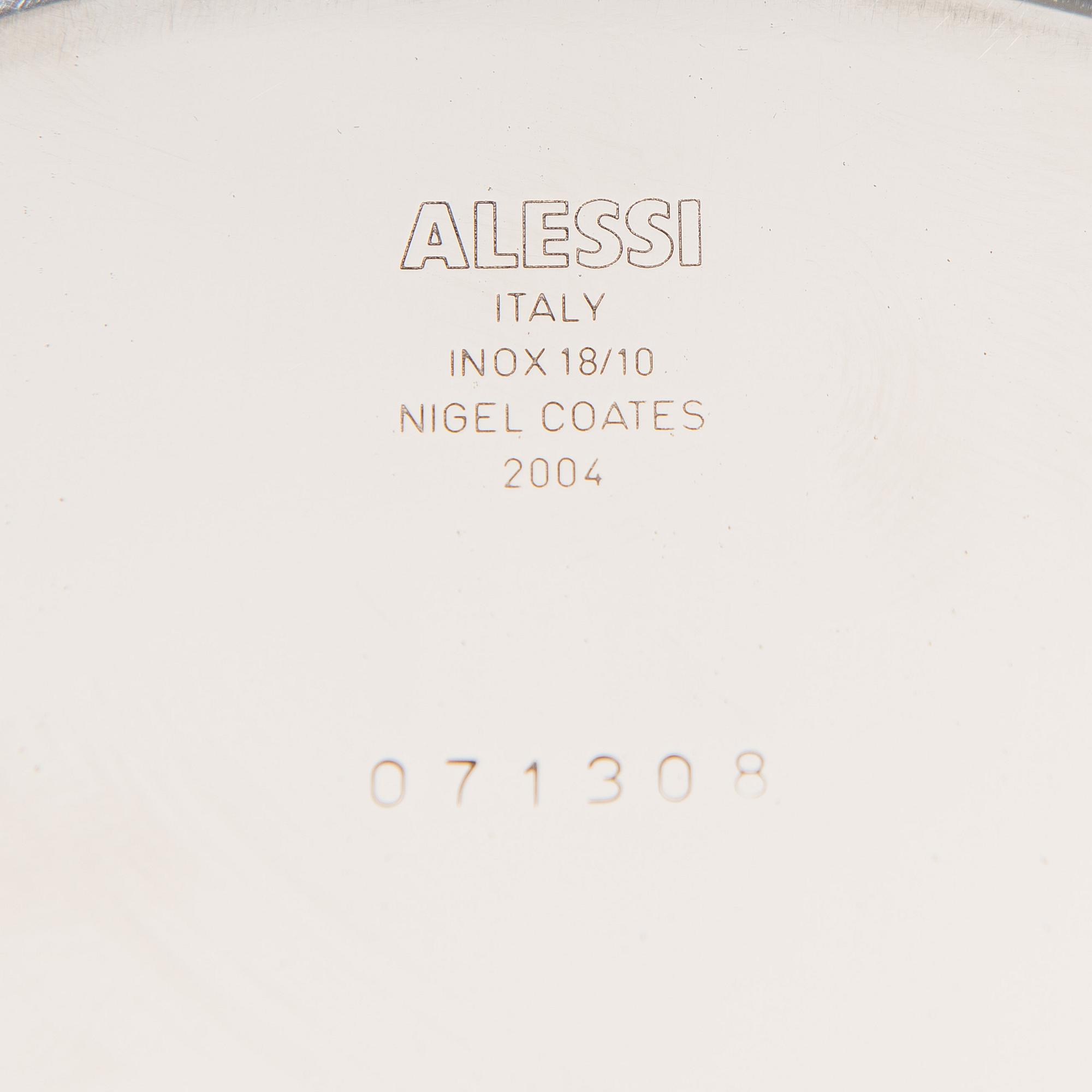 NIGEL COATES STUDIO, CENTERPIECE. Big Shoom. For Alessi 2004.