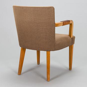 Aino Aalto, nojatuoli, malli 53, O.Y. Huonekalu- ja Rakennustyötehdas A.B. 1930-luku,