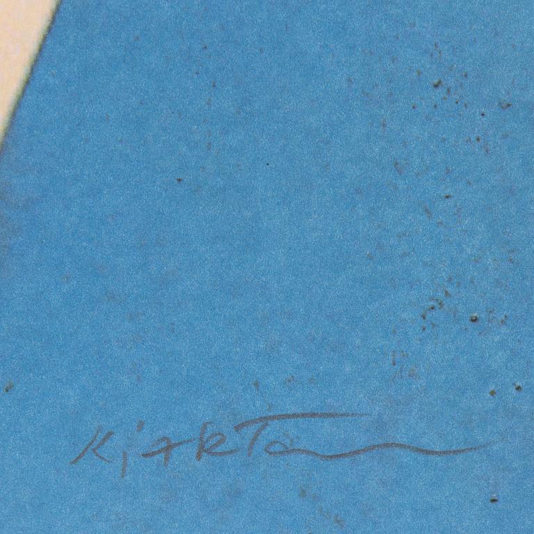 KJARTAN SLETTEMARK, färglitografi, signerad 118/250.