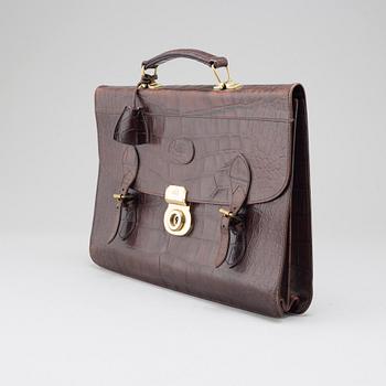 A Mulberry briefcase.