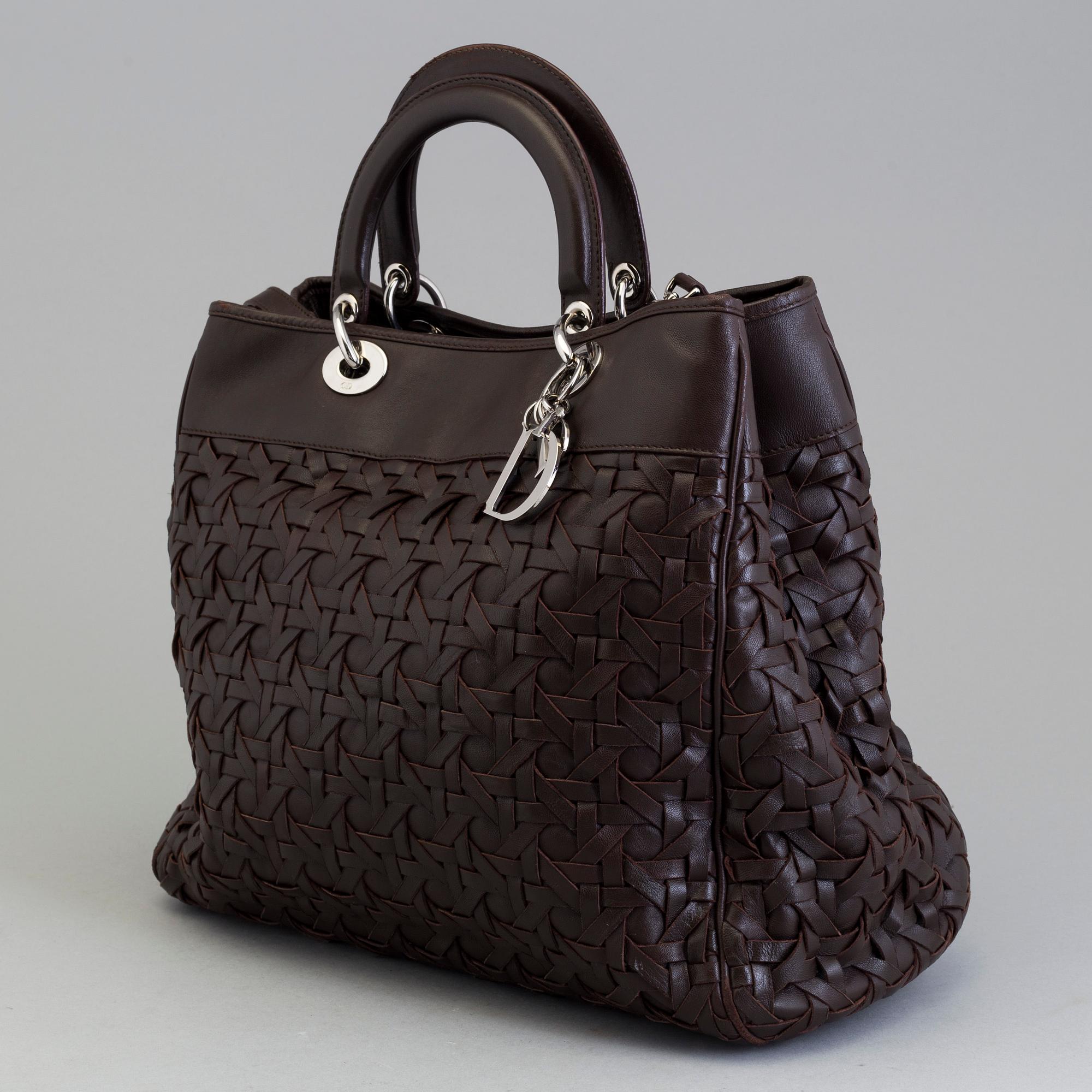 Dior woven bag online