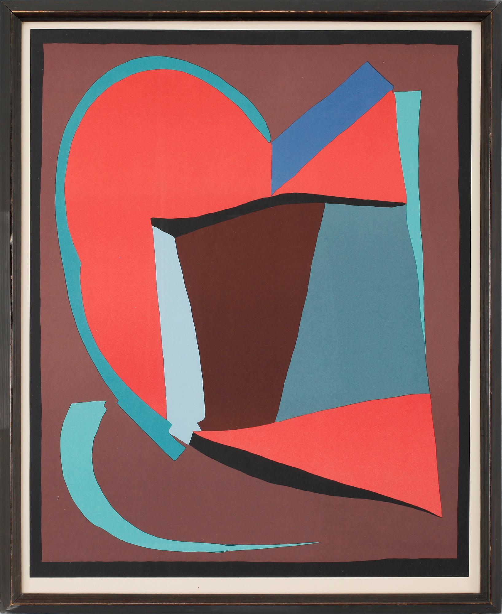 RICHARD MORTENSEN, färgseriegrafi.