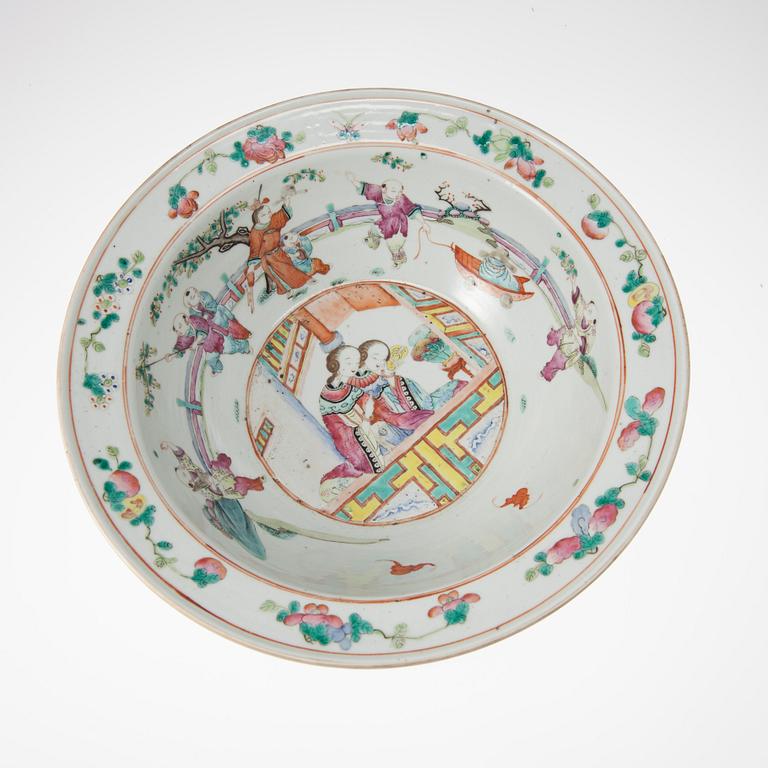 SKÅL, porslin, Kina 1700-tal.