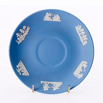 PARTI PORSLIN, 4 delar, jasperware, Wedgwood, England 1900-talets senare hälft.