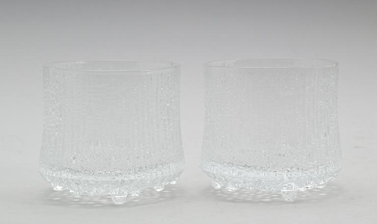 GLAS/DESSERTSKÅLAR, 11 st, "Ultima Thule", Tapio Wirkkala, Iittala.