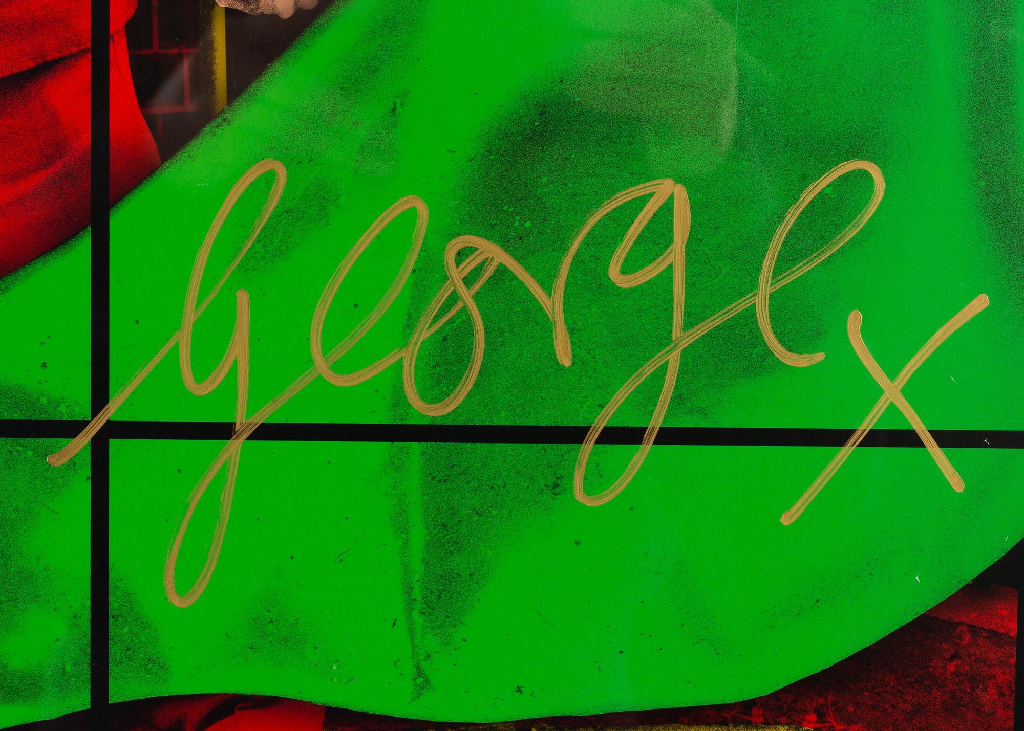 Gilbert & George, poster, signed.