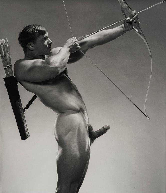 Jim French, "John Pruitt, Bow & Arrow", 1984.
