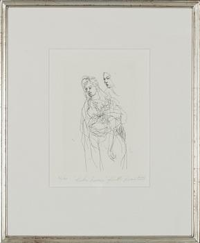 KUUTTI LAVONEN, tusch, sign. och dat. 2006.