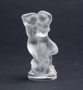 FIGURIN, glas. Lalique.