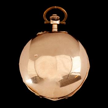 FICKUR, 14 k guld, savonett, 1900-talets första hälft.