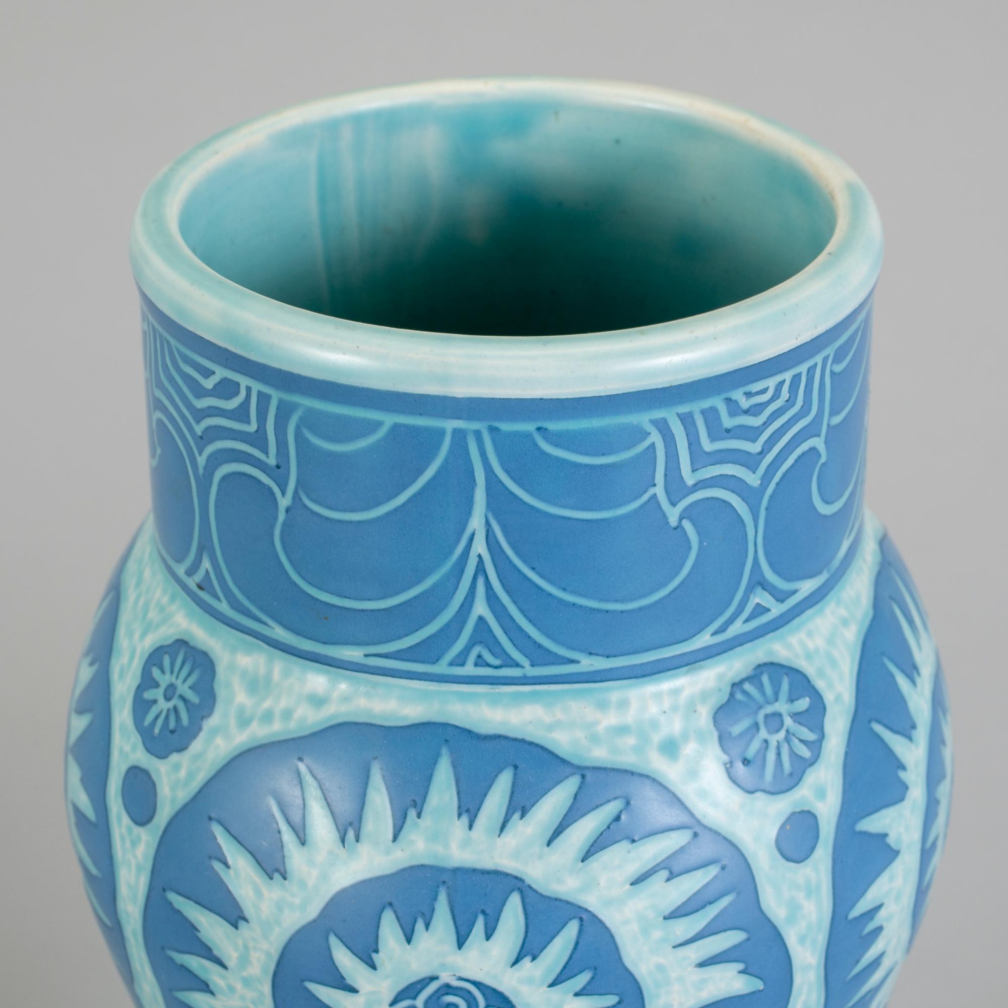 VAS, "Sgraffito", Josef Ekberg, Gustavsberg 1918.