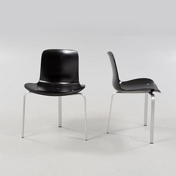 Four "PK8" chairs, designed by Poul Kjaerholm for Fritz Hansen, modern production.