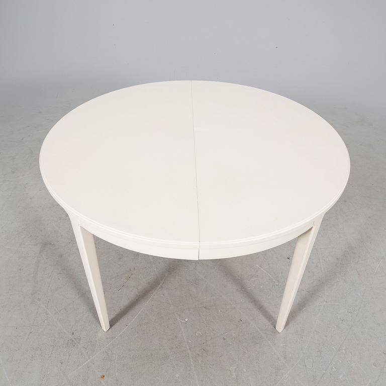 Carl Malmsten, matbord samt stolar 6 st "Herrgården" Bodafors senare delen av 1900-talet.