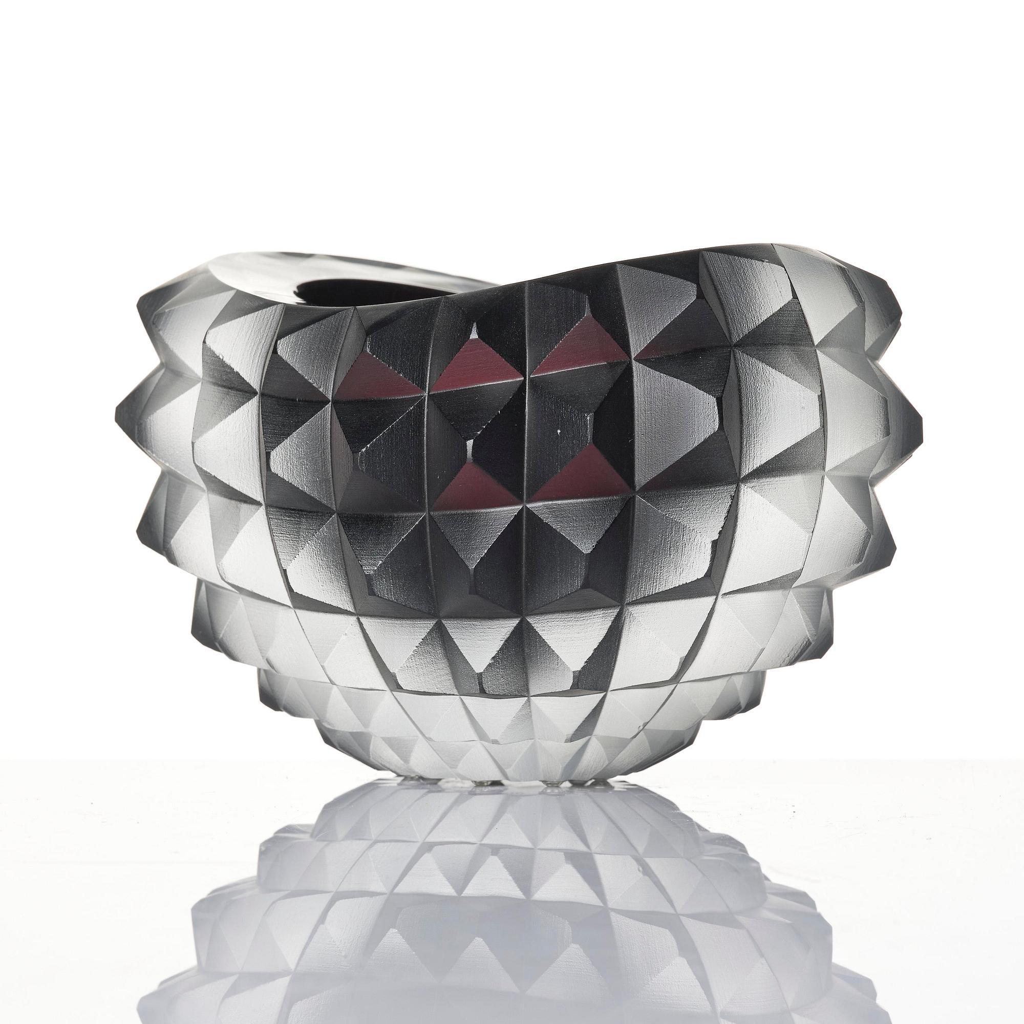 Mårten Medbo, skål, "Core", ed. 2/4, glas, Ajeto, Nový Bor, Tjeckien, 2010.