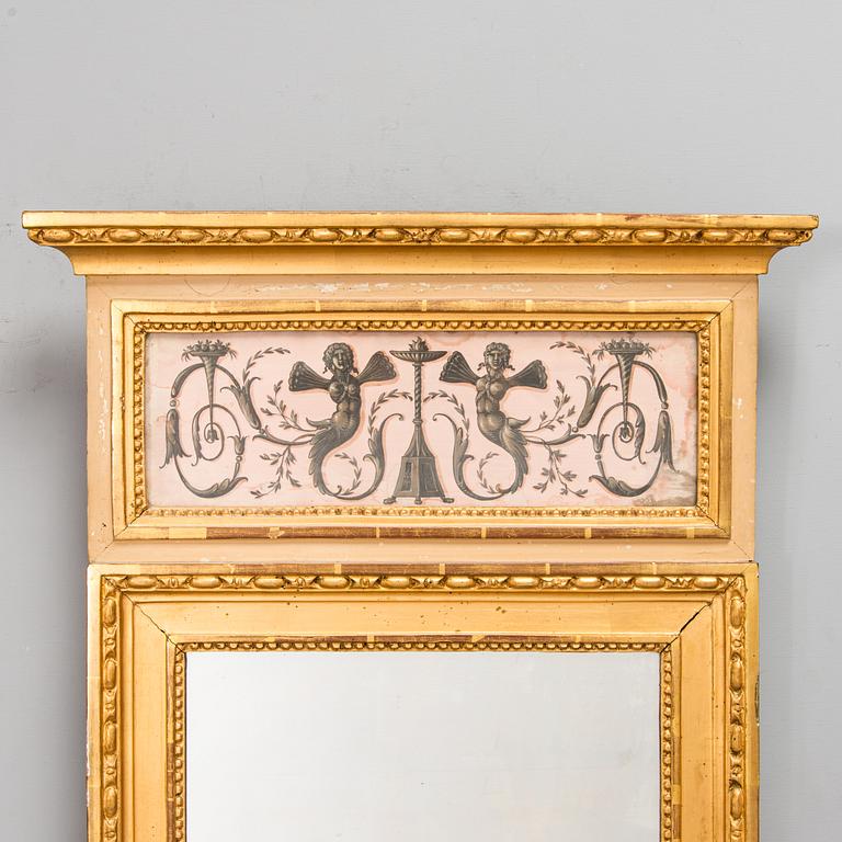 A Late Gustavian mirror from around the turn of the century 1700/1800.