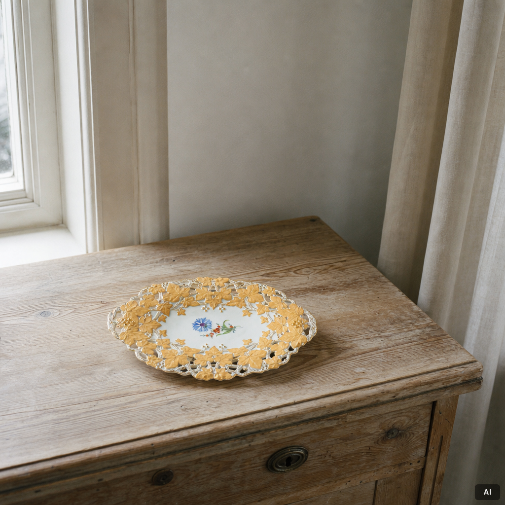 Meissen, A German Meissen basket, first half of the 20th century.