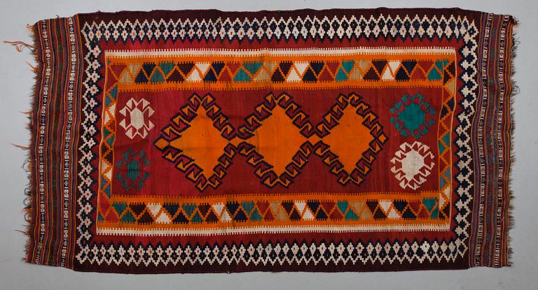MATTA, kashgai, kelim, semiantik. Ca 203 x 110 cm.