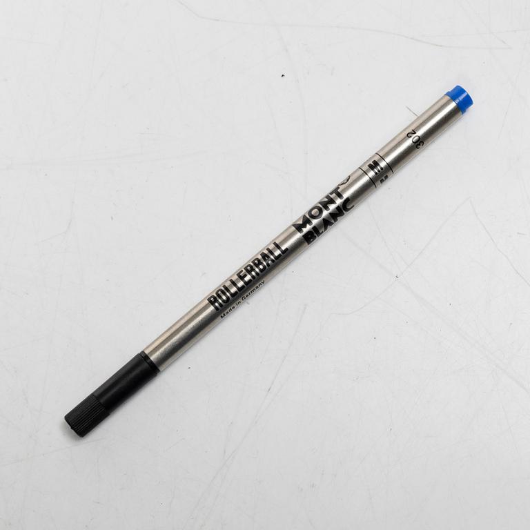 Pen, silver, "Meisterstück", Mont Blanc, Germany.