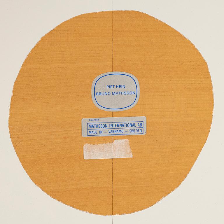 Bruno Mathsson & Piet Hein, table, Super eliptical", Bruno Mathsson International.