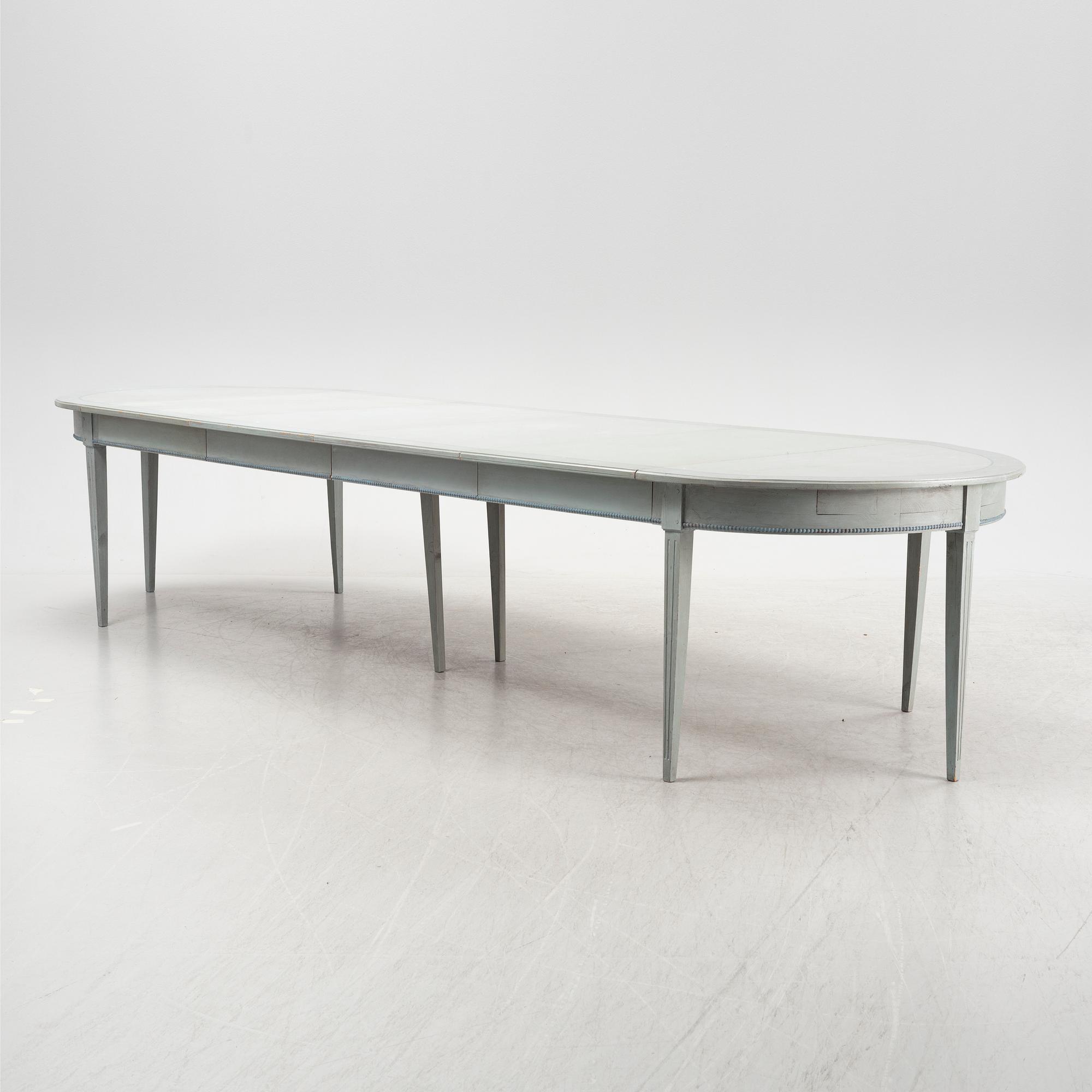 Matbord, gustaviansk stil, 1900-tal.