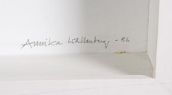 WALLENBERG, ANNIKA, sign. o dat. 1986.