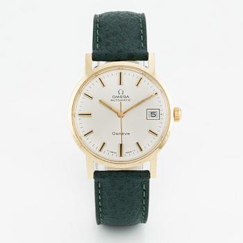 Omega, Genève, wristwatch, 34.5 mm.