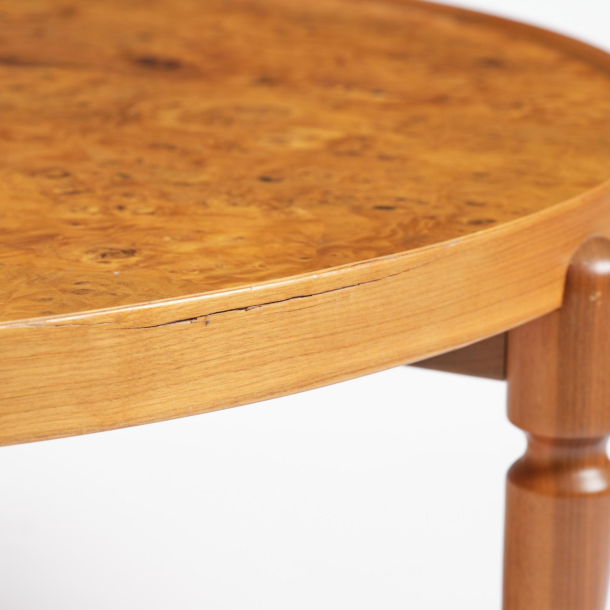 Josef Frank, a coffee table model 2139, Firma Svenskt Tenn, post 1985.