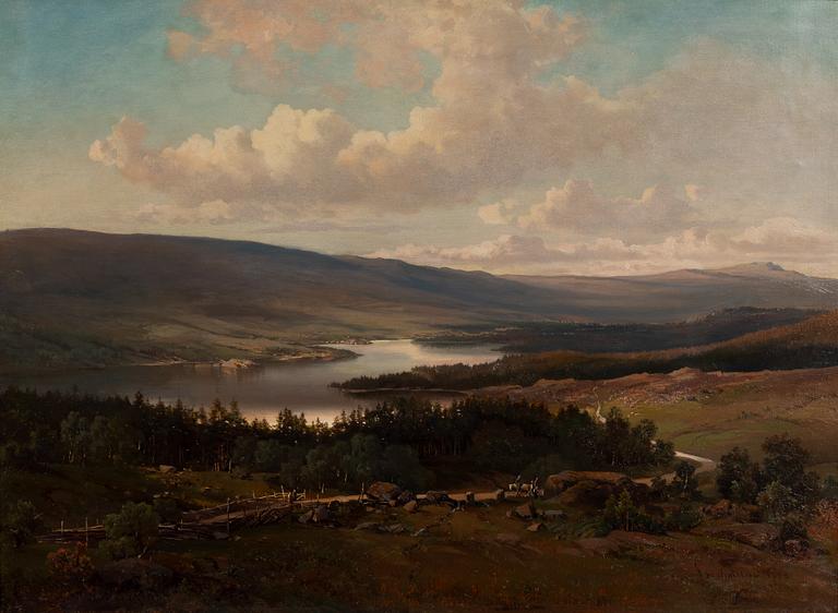 Josefina Holmlund, View over the mountains.