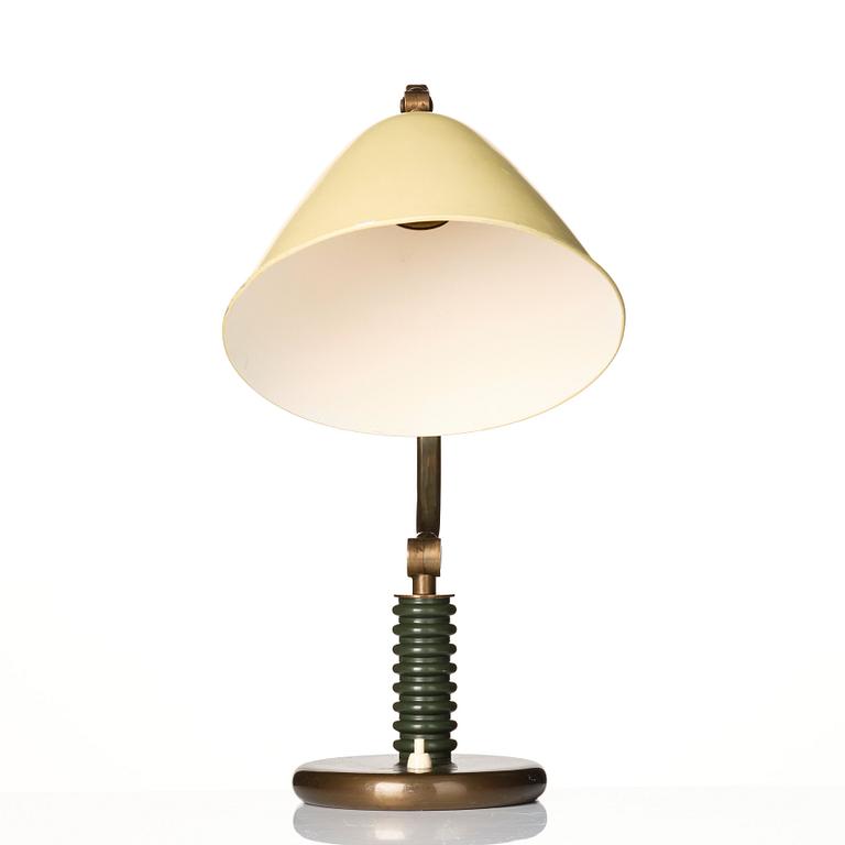 Erik Tidstrand, a table lamp, model "29602", Nordiska Kompaniet, 1930s.