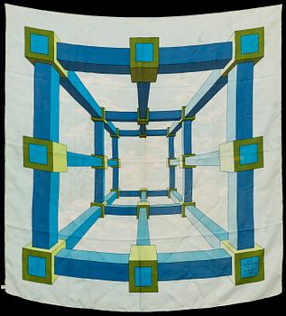 HERMÈS, "Perspective", scarf.