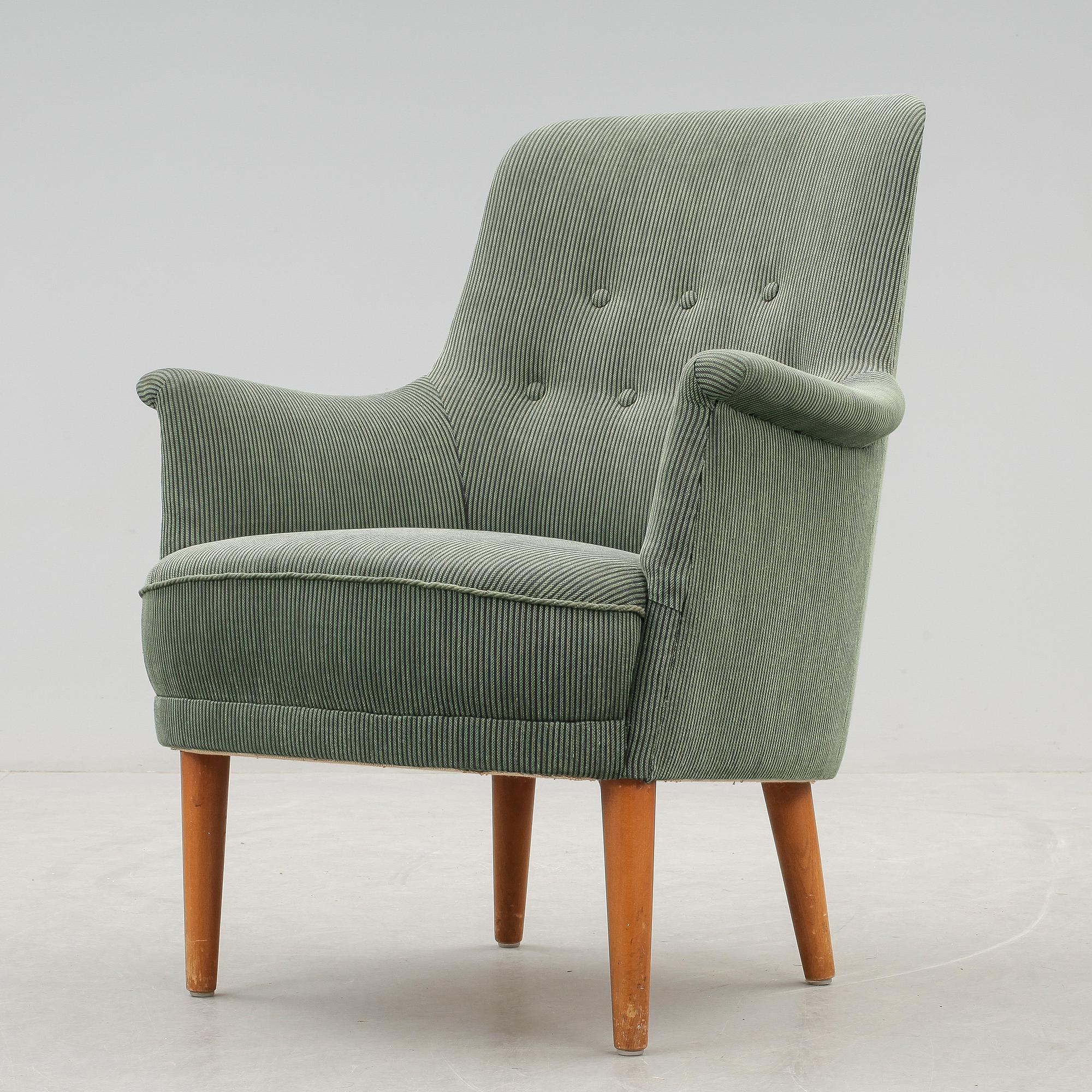 FÅTÖLJ, "Samsas", Carl Malmsten.