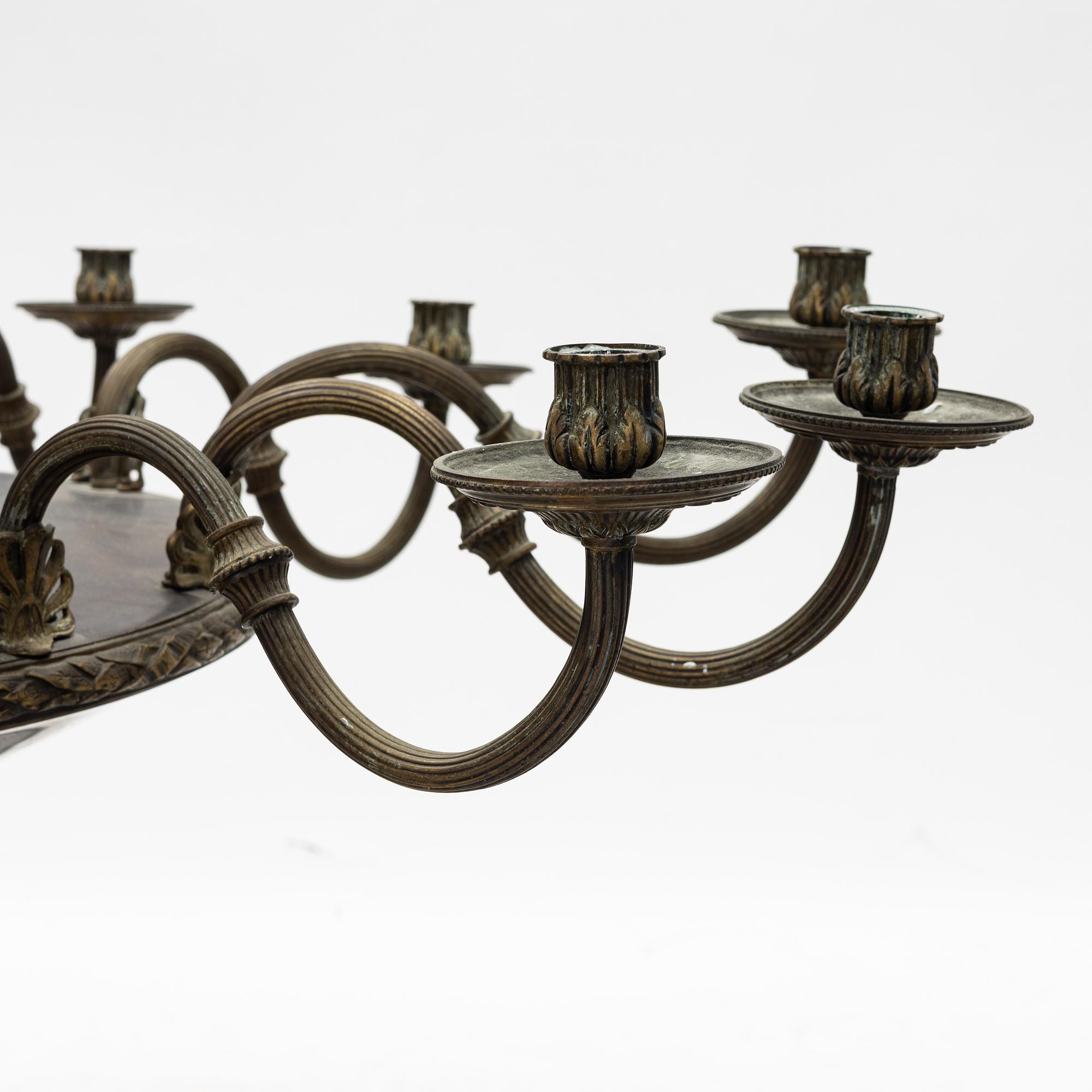 An Empire style ceiling, light, early 20th Century.