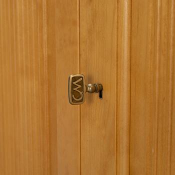 Carl Malmsten, a 'Herrgården' birch cupboard, Åfors Möbelfabrik.